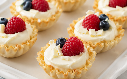 White Chocolate Tarts