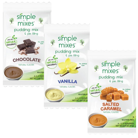 Variety Pudding Mix - 3 Pack
