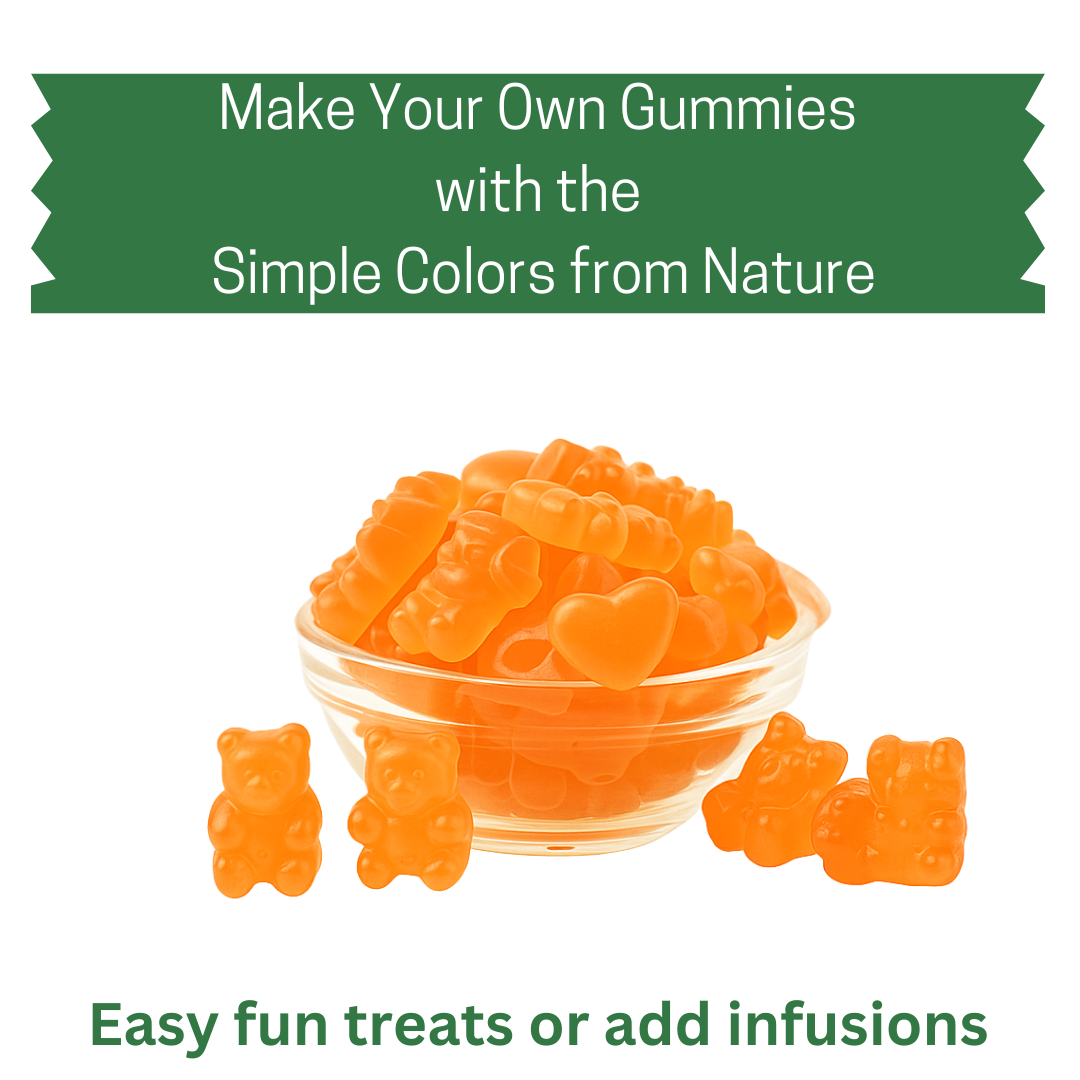 Simple Mixes Natural Dye-Free, Gluten-Free Gummy Mix - Orange, 3 Pack